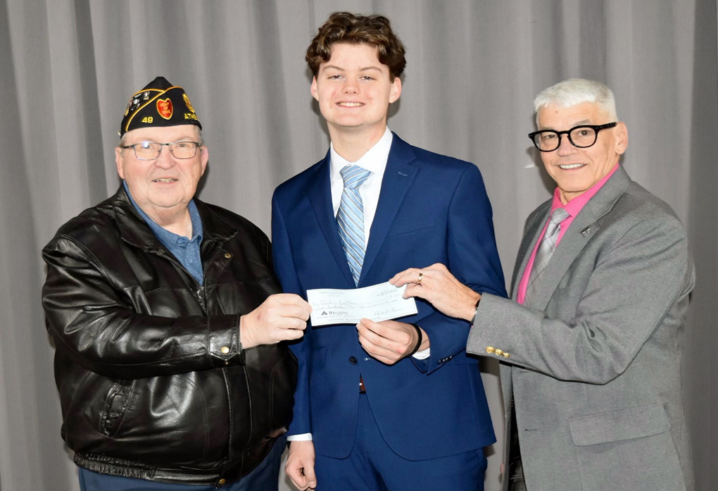 ABS student earns oration scholarship from local American Legion